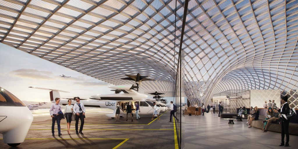 Skyport Uber Elevate Uber Air aircraft Related Santa Clara