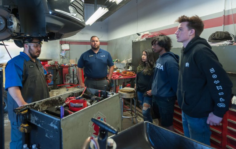Wilcox High School Students Test Drive a Career as an Automotive Technician