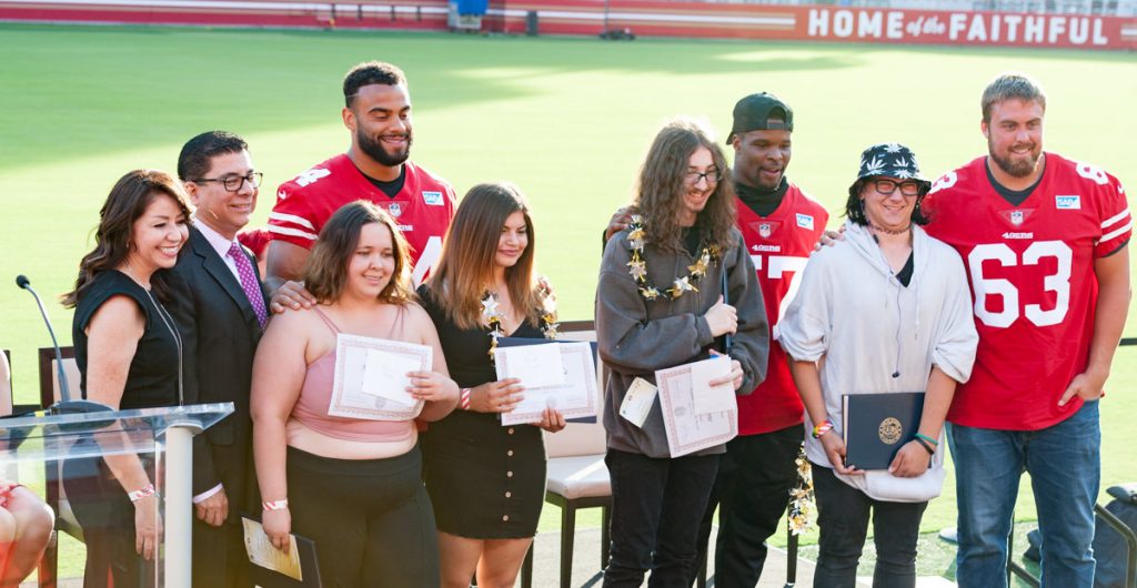 County Foster Youth Celebrate Accomplishments at Second Annual Graduation Event At Levi's Stadium, Department of Family and Children’s Services