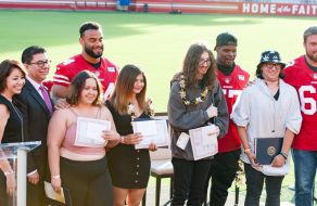 Over 70 Foster Youth Celebrate Accomplishments at Levi’s Stadium Graduation