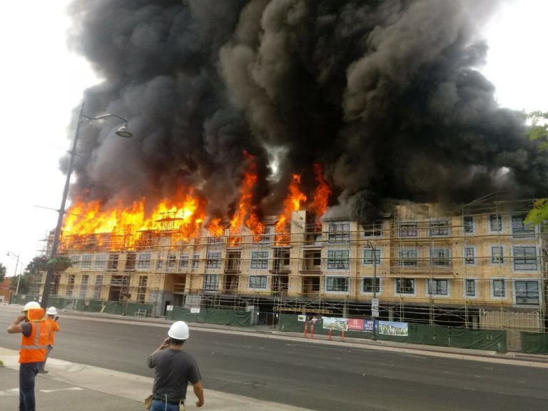 Housing Development Fire in Santa Clara Injures One Person