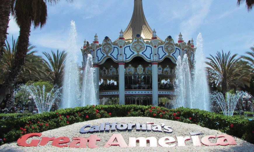 shooting Great America Fourth of July fireworks show