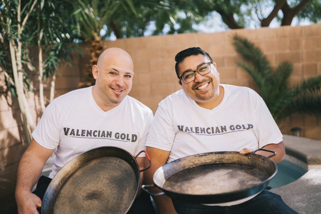 Mission College grad Jeffrey Weiss has opened a fast casual restaurant in Las Vegas called Valencian Gold. He opened it with Paras Shah.