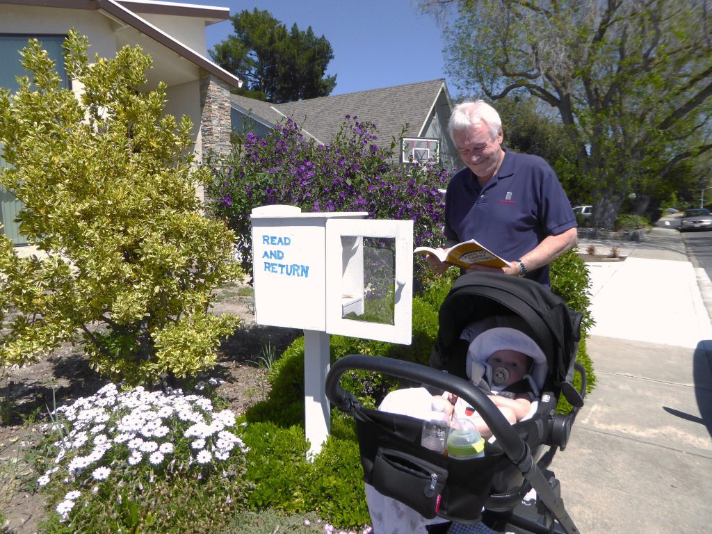 Little Free Libraries are popping up around the community. Residents are putting the little libraries in their front yards to encourage reading