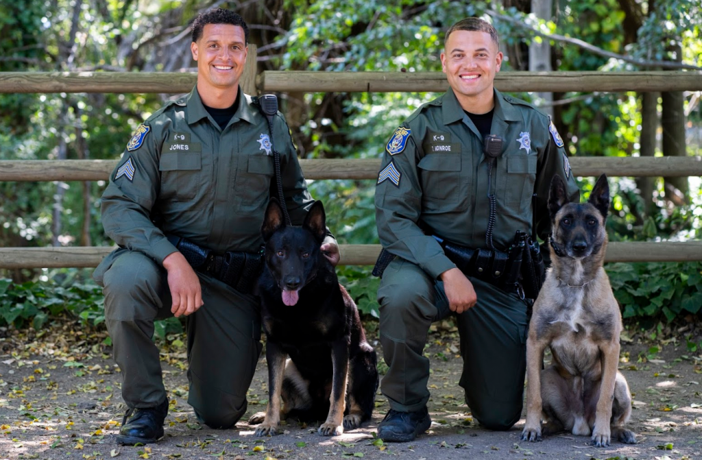 Sean’s K9s Police Dogs Sean Walsh luau