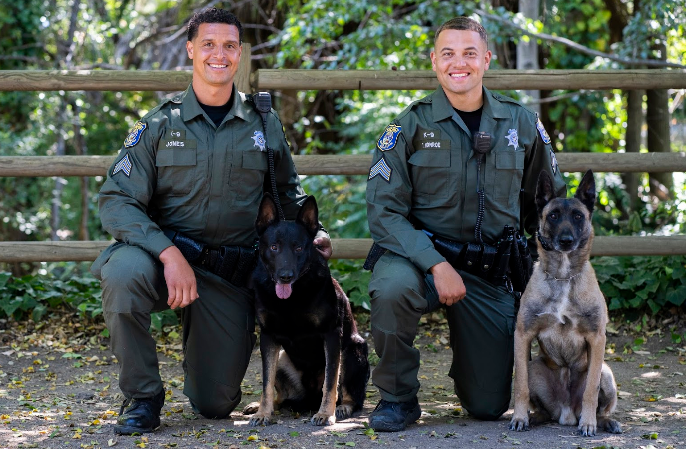 Sean’s K9s Police Dogs Sean Walsh luau