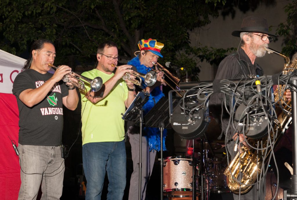 The City of Santa Clara had their annual Street Dance event featuring The Houserockers. The event had a new home on Jackson Street.