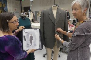 The Magic Behind 80 Costume Changes in TheatreWorks Comedy “The 39 Steps”