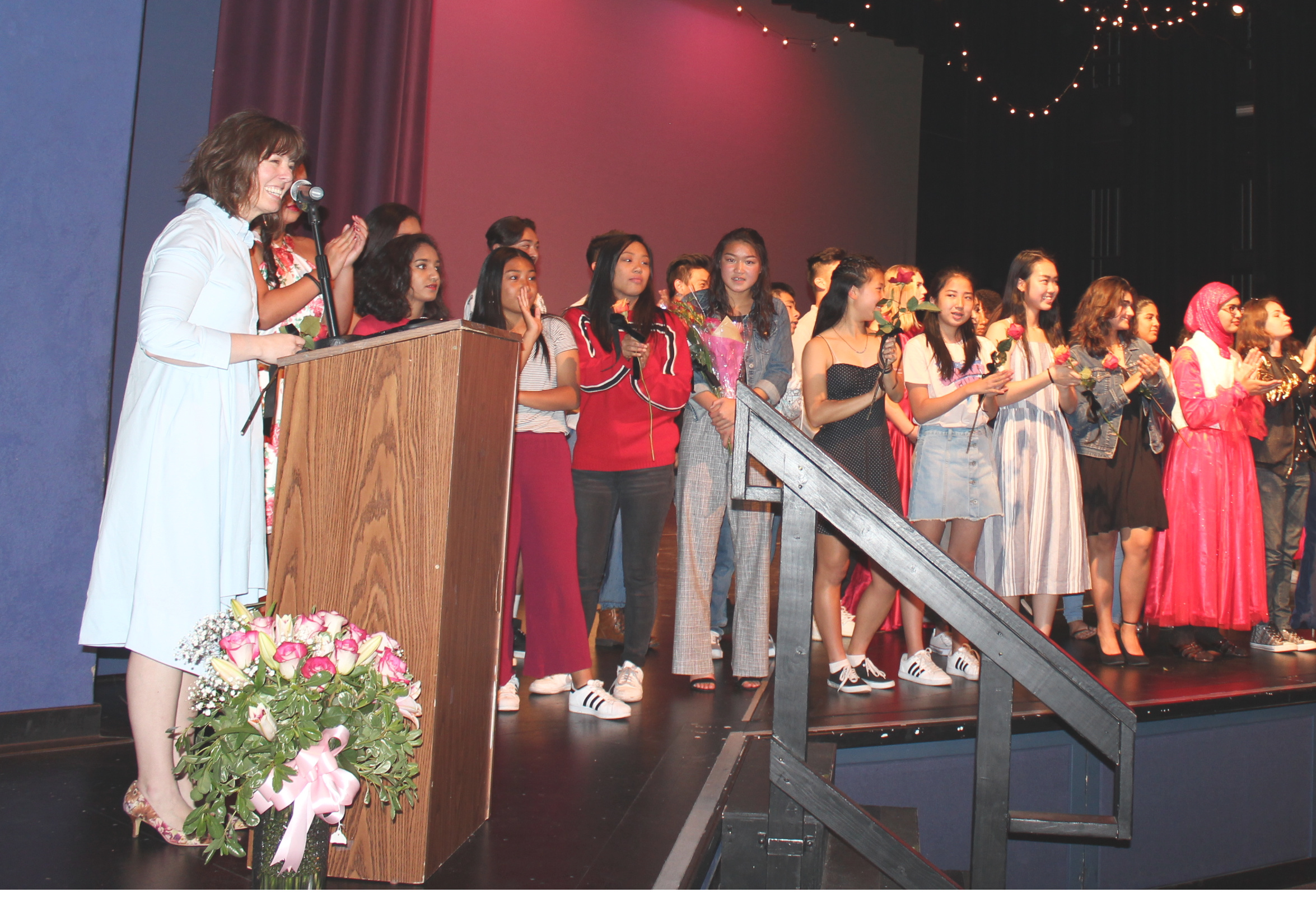 Wilcox High School Teacher Mindy Trisko was awarded the Family, Career, and Community Leaders of America Master Adviser award.