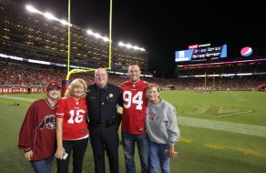 Police Chief Mike Sellers a Hometown Hero