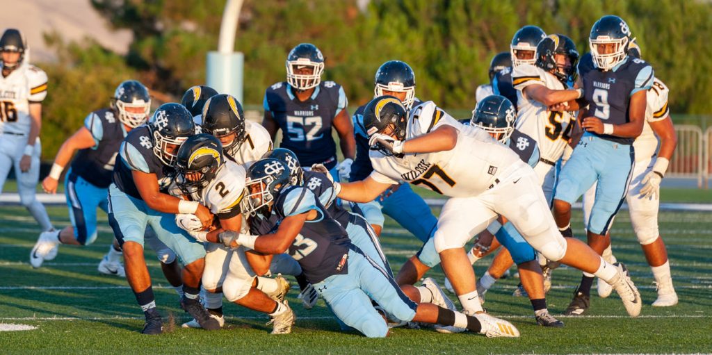 The Wilcox Chargers Football Team took on Valley Christian Warriors for their season opener. Unfortunately, the Chargers lost.