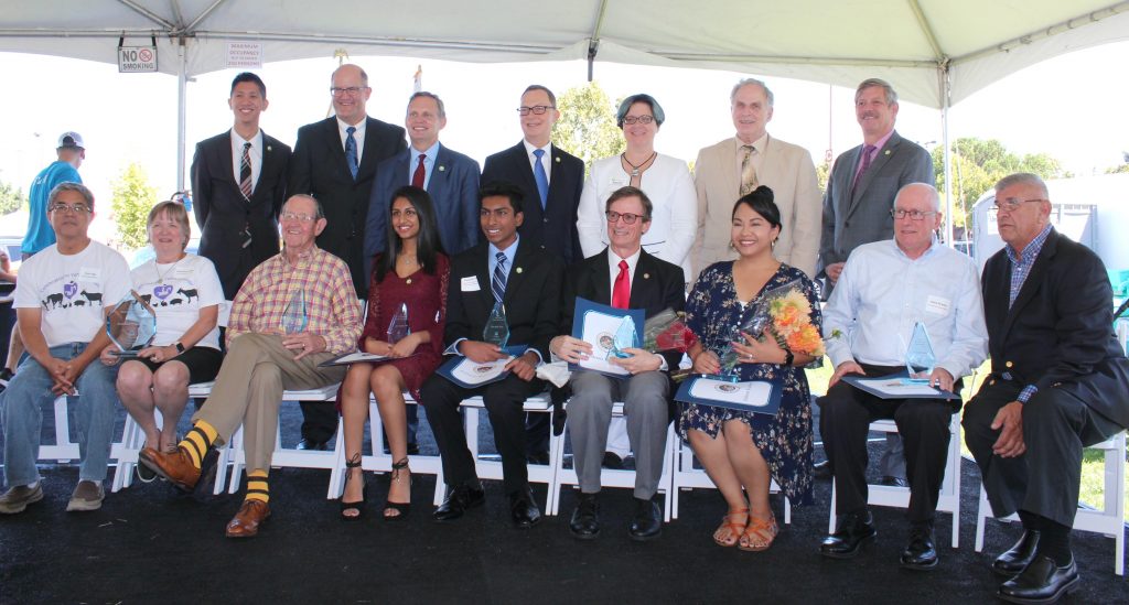 At the Sunnyvale State of the City, the Mayor gave out the Community Award. One award was the Mayor’s Award of Excellence.