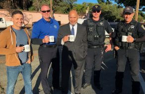 National Coffee With a Cop Day in Santa Clara