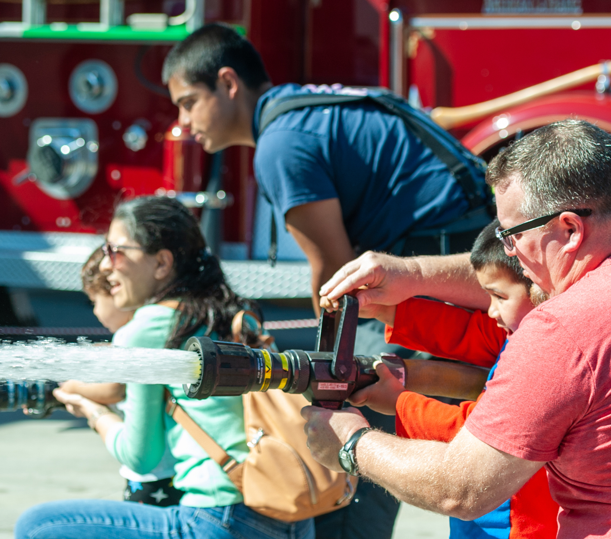 The Santa Clara Fire Department's Firehouse Family Fair gave kids and their families an opportunity to learn about fire prevention for Fire Prevention Week.