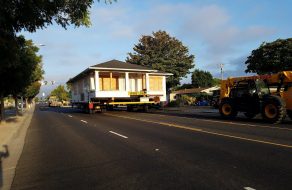 1920s Craftsman House Moved to Its New Home