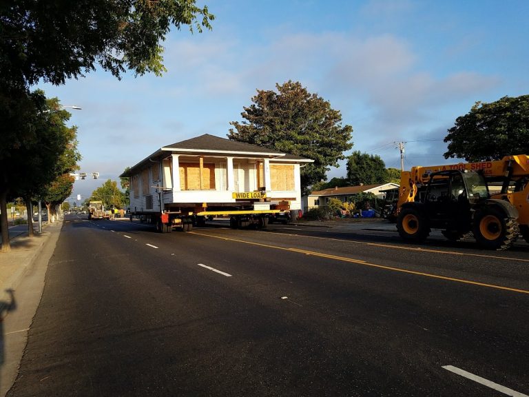 1920s Craftsman House Moved to Its New Home