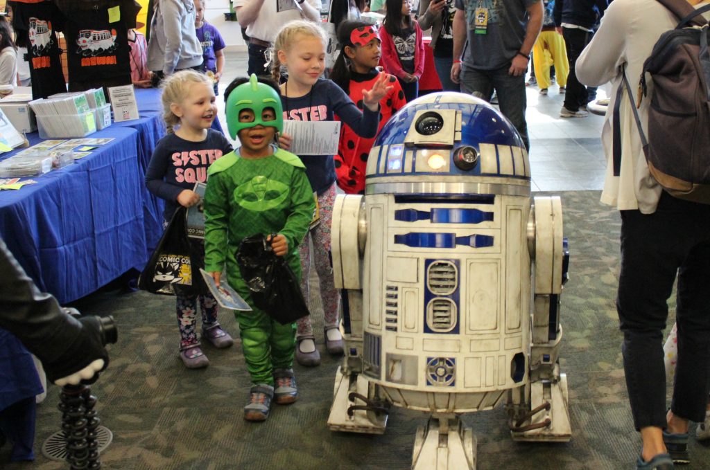 At the Santa Clara Library Comic Con, kids get to be and also see their favorite characters thanks to the magic of cosplay.