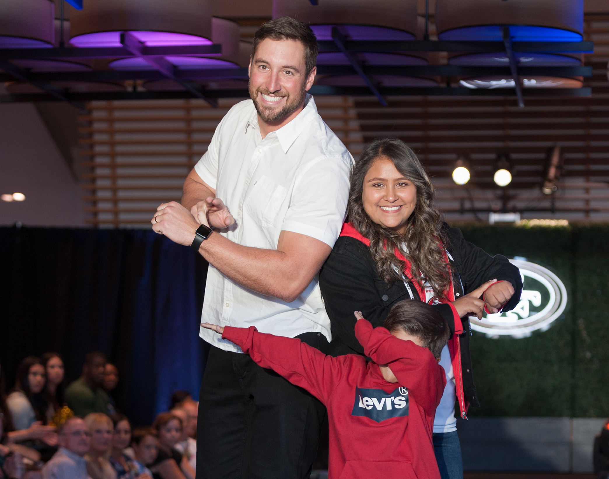 The San Francisco 49ers celebrated Cancer Warriors during their Crucial Catch Fashion Show at Levi's Stadium in Santa Clara.