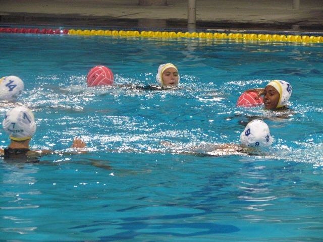 The Santa Clara Bruins Water Polo Squad Head Coach Aja Bumbaca talks about her team's performance against the Milpitas Trojans.