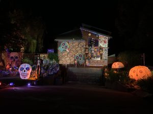Photos of the Week: Día De Los Muertos Themed Halloween Decorations at Santa Clara Home