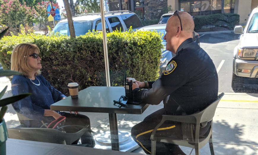 The Santa Clara City Council Members met with people like Santa Clara Police Officers Association President Alex Torke and discussed traffic issues.