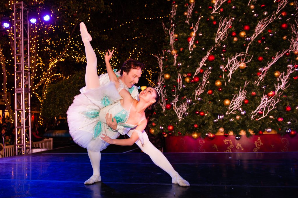 Santana Row celebrates the holidays with their Annual Tree Lighting Ceremony. The Grinch will be there and there will be a performance of The Nutcracker.
