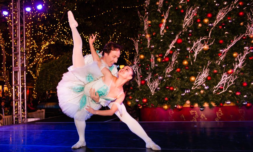 Santana Row celebrates the holidays with their Annual Tree Lighting Ceremony. The Grinch will be there and there will be a performance of The Nutcracker.