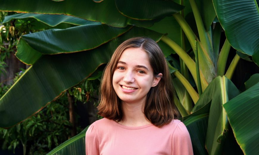 Brooklyn Clark of Santa Clara made a video about gravitational waves for the Breakthrough Junior Challenge. She was one of the finalists.