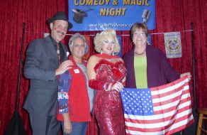 A Night of Magic and Comedy to Benefit the South Bay Blue Star Moms