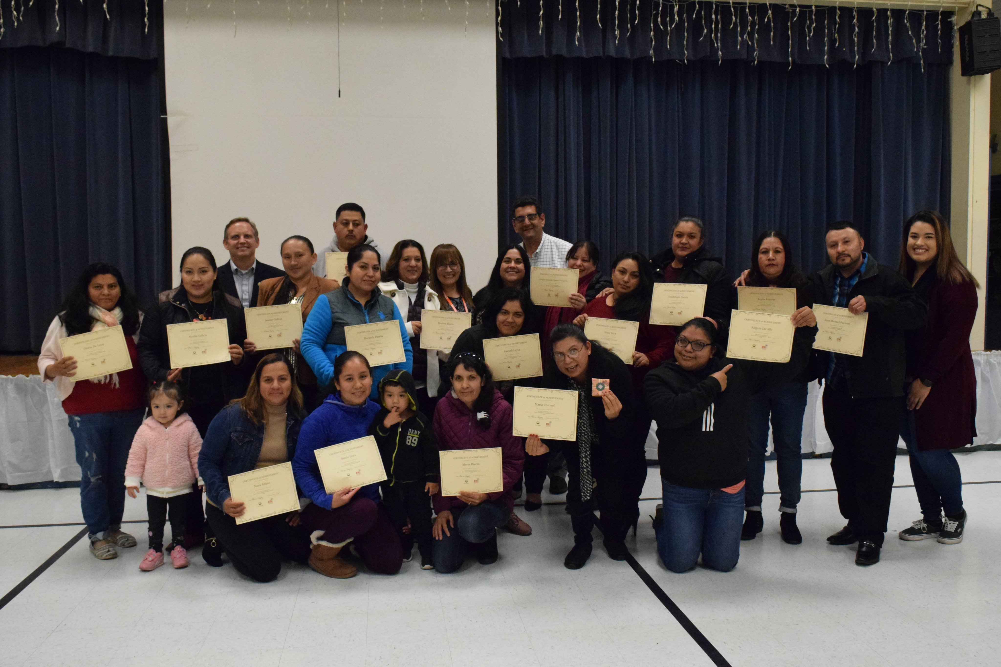 Ellis Elementary School families got free laptops through a digital literacy program by Columbia Neighborhood Center and Sunnyvale School District.
