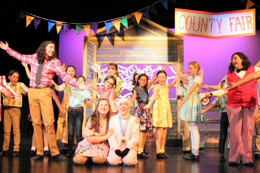 The Roberta Jones Junior Theatre's production of Charlotte’s Web The Musical explores the friendship between Wilbur and Charlotte.