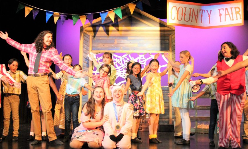 The Roberta Jones Junior Theatre's production of Charlotte’s Web The Musical explores the friendship between Wilbur and Charlotte.