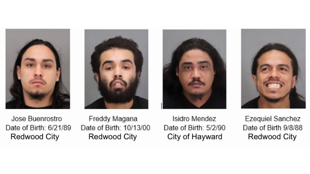 Jose Buenrostro, Freddy Magana, Isidro Mendez and Ezequiel Sanchez has been arrested for Attempted Murder. They tried to shoot someone in Sunnyvale.
