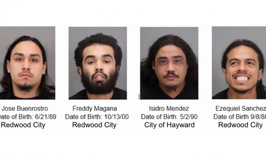 Jose Buenrostro, Freddy Magana, Isidro Mendez and Ezequiel Sanchez has been arrested for Attempted Murder. They tried to shoot someone in Sunnyvale.