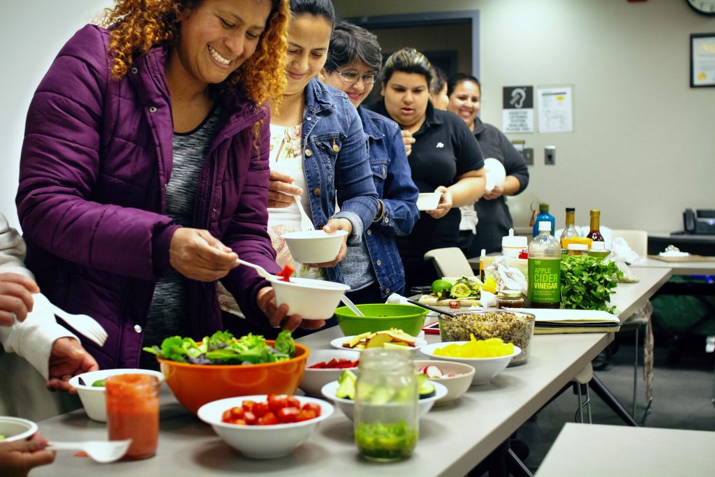 In Sunnyvale, the public is welcome to attend the Fresh Approach’s Veggie Rx Program classes where you learn about food and nutrition.
