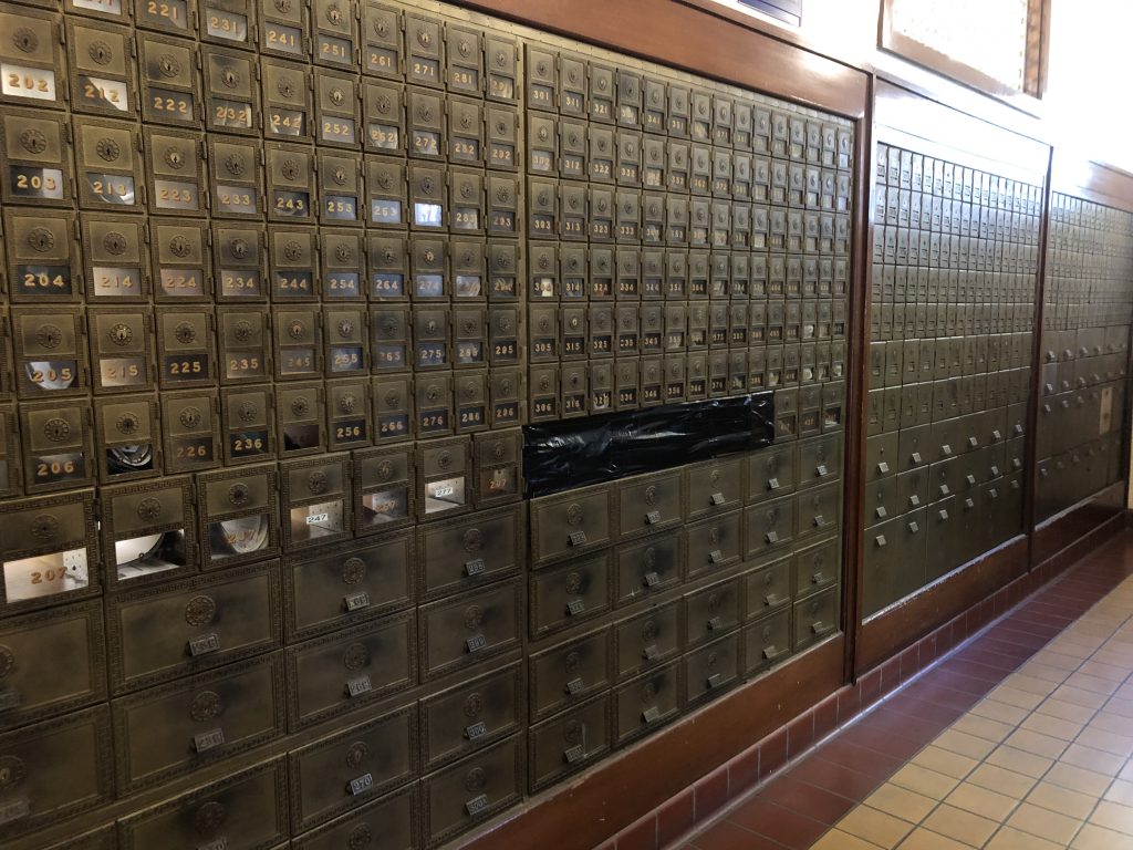 There is a federal investigation underway as there was a break-in at the Franklin Square Post Office. PO boxes were broken into.