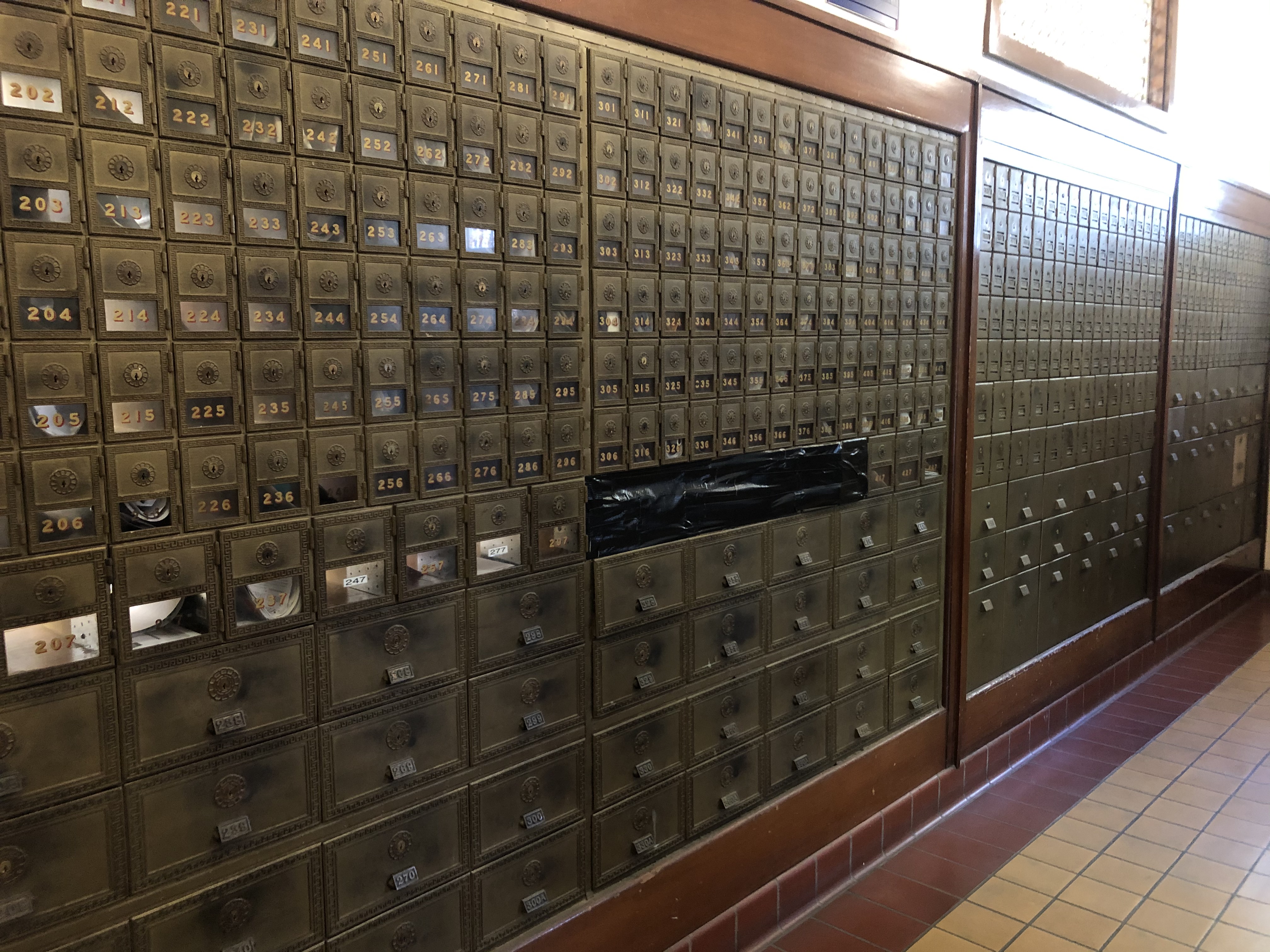 There is a federal investigation underway as there was a break-in at the Franklin Square Post Office. PO boxes were broken into.