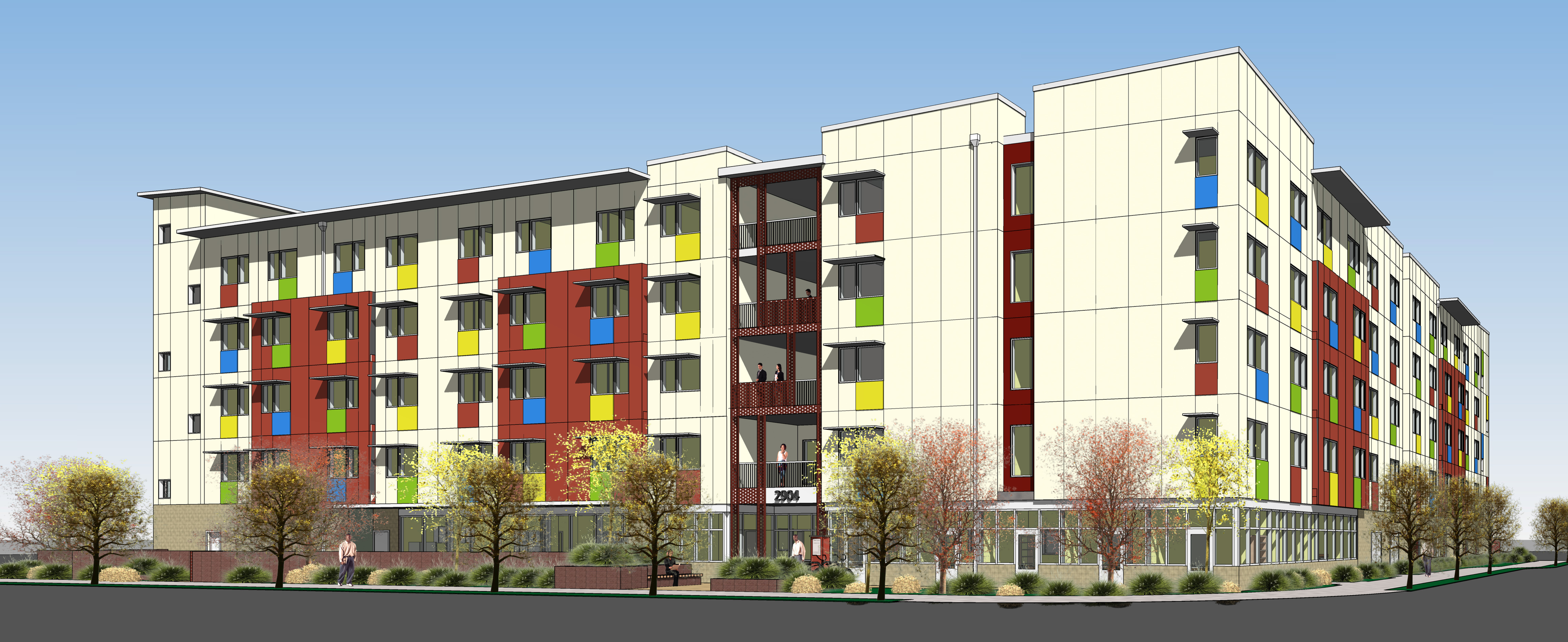 The Calabazas Community Apartments, affordable supportive housing, had a gound breaking event in Santa Clara. New affordable housing is on the way.