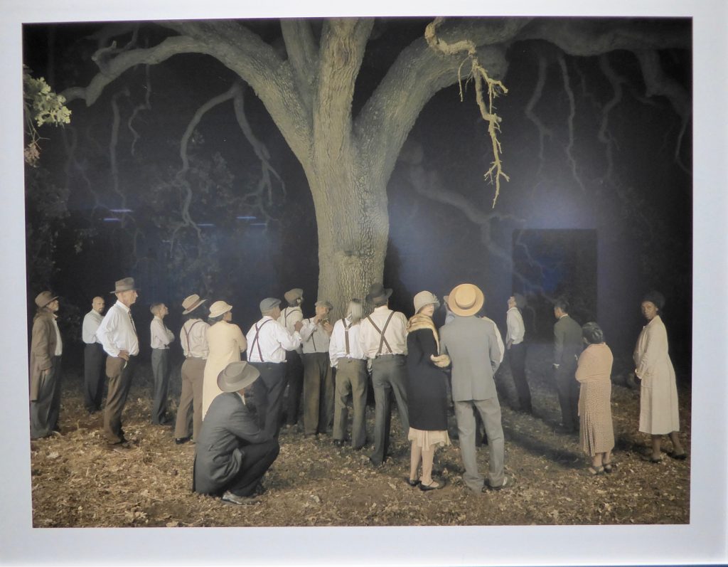 Artist Ken Gonzales-Day and his work called Erased Lynching and California Hang Tree, are now showing at Santa Clara University.