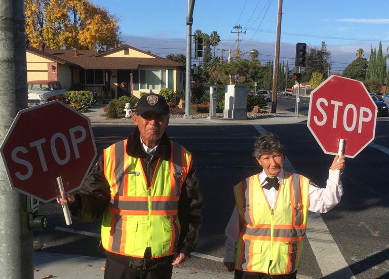 SCPD Recognizes Husband and Wife Crossing Guards After 15 Years of Service