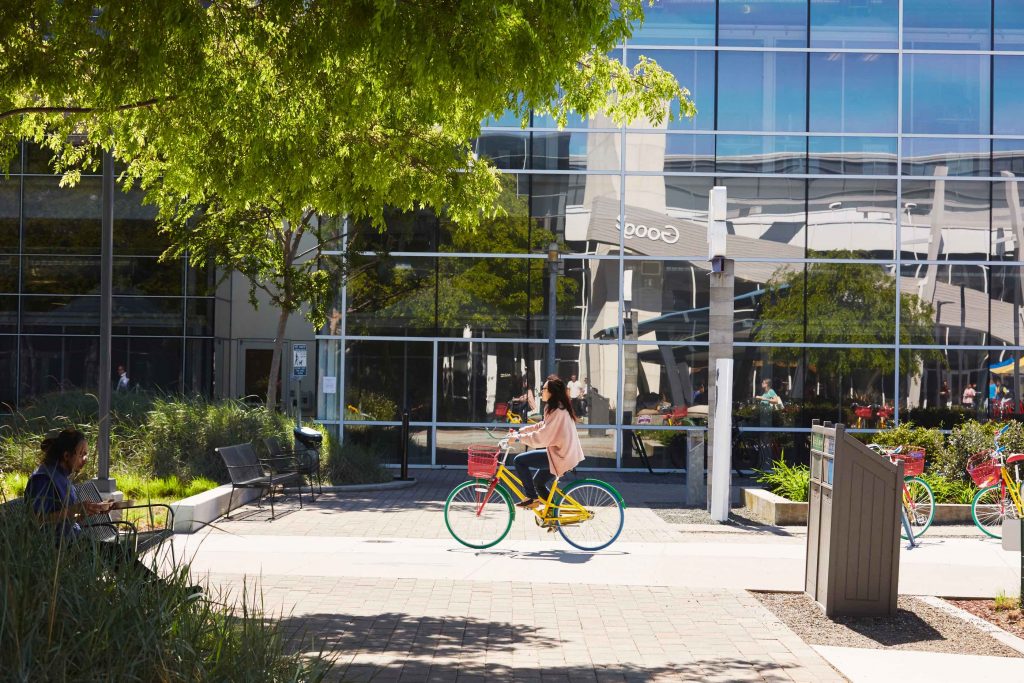 Google has now leased space a Sunnyvale’s Moffett Park. Google will occupy all six buildings at Moffett Place and the buildings at Moffett Park.
