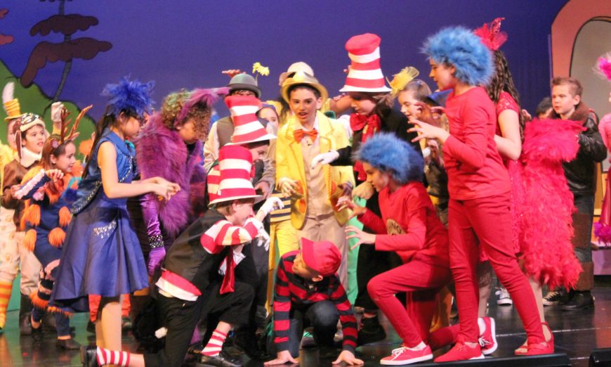 Washington Open Elementary School’s Drama Program presents Seussical The Musical. The musical is a mix of Dr. Seuss books on stage.