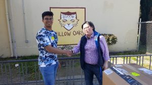 Santa Clara Teen Shares His Love For Sports By Donating Sports Equipment