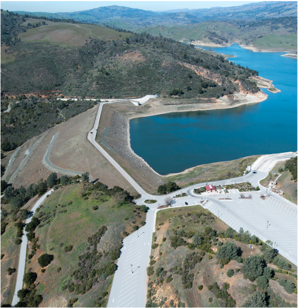 Anderson Reservoir is to be emptied. The Federal Government says the dam would not be able to survive a bad earthquake, like the Loma Prieta.
