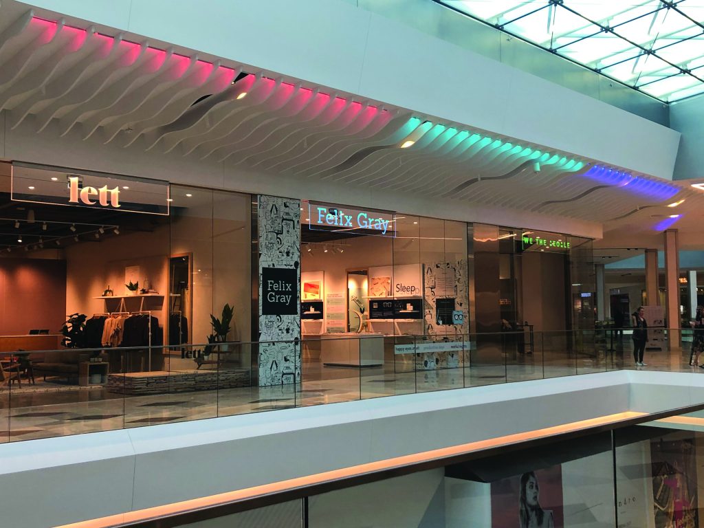 Valley Fair Mall in the Bay Area is finishing up the details on their expansion and are almost ready to debut their Digital District.