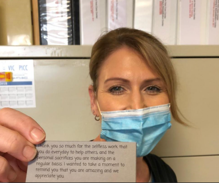 Santa Clara High School Junior Draws on Personal Experience to Help COVID-19 Patients