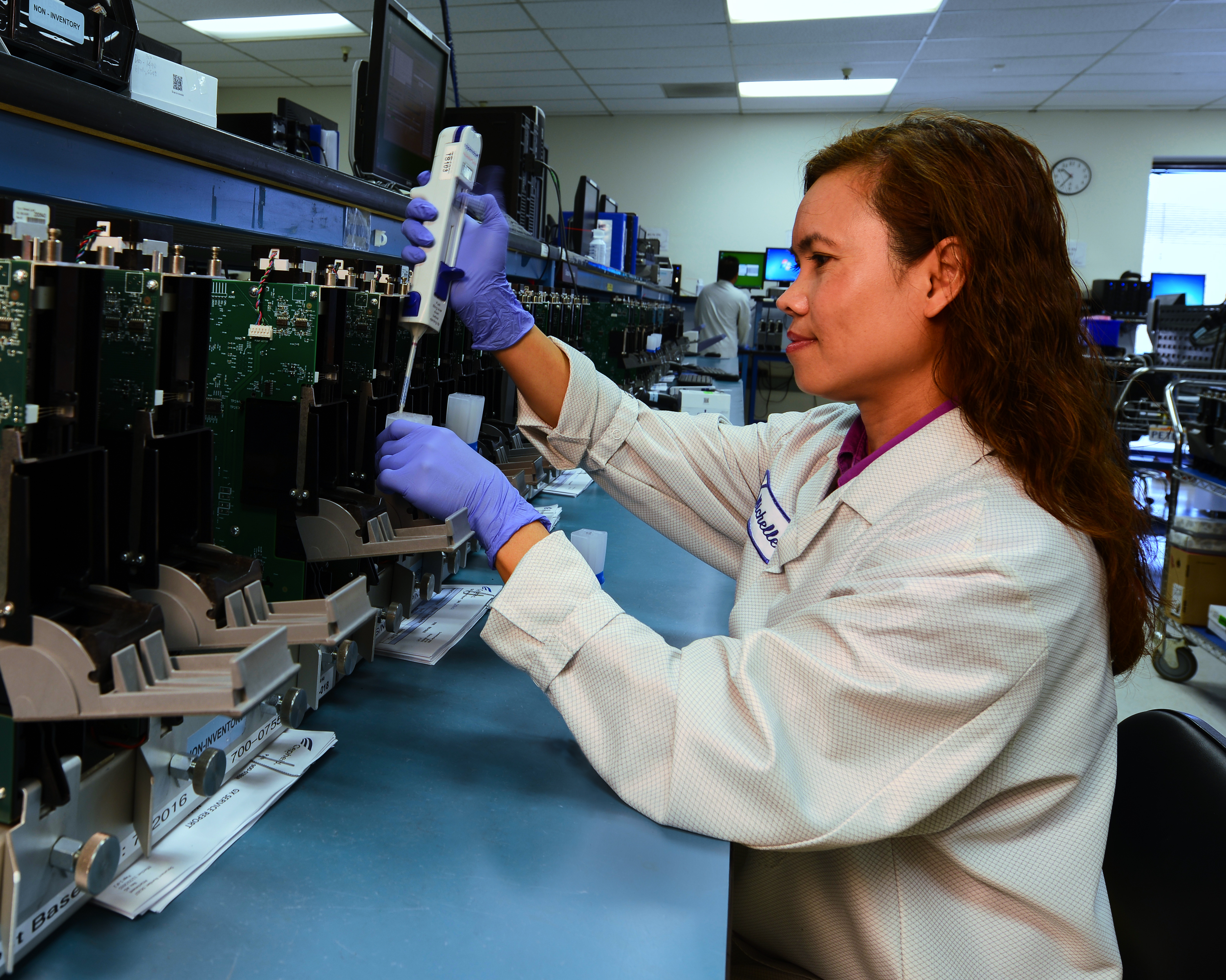 Cepheid is busy producing their rapid COVID-19 Tests. They are working around the clock and shipping out over 1 million cartridges.