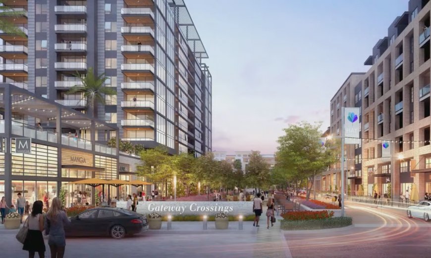 The Santa Clara Planning Commission discussed the Gateway Crossings project. The developer has concerns about the hotel and the hospitality industry.