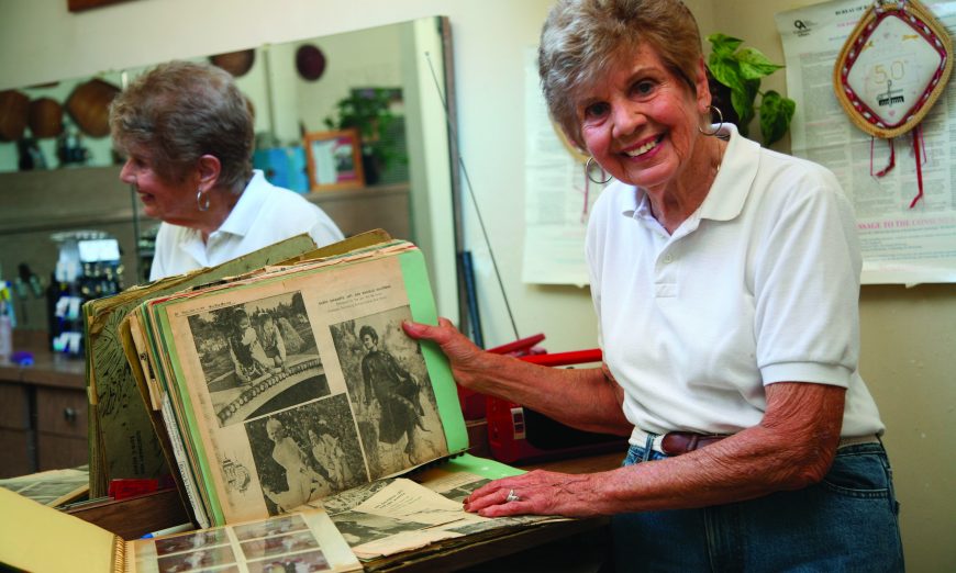 Emma Kaliterna, a well known Santa Clara woman and owner of Emma’s Coiffures, passed away this month at the age of 101. Friends and family remember her.