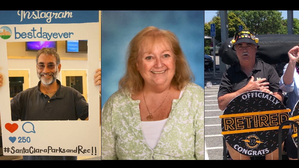 SCUSD honored retiring employees during their Employee Recognitions. Stan Garber, Beth Dericco, and John Aguiar were honored.